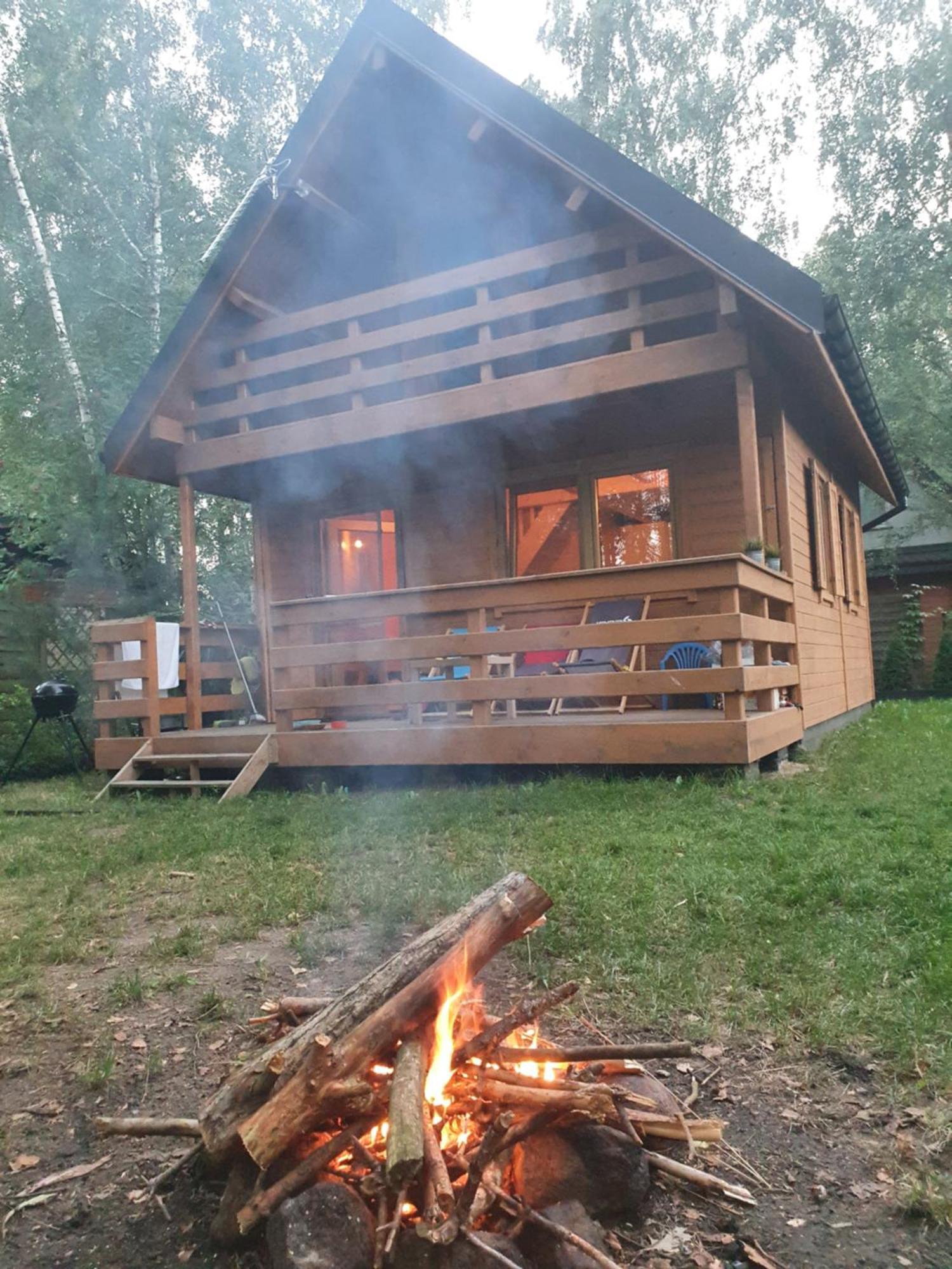 Domek Letniskowy Treby Stare Esterno foto